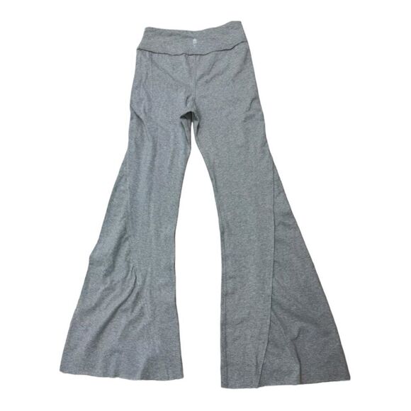 Free People FP Movement | Hot Shot Kick Flares Pant Size Gray NEW | L - Picture 4 of 5